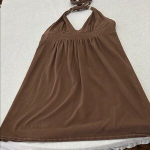 Moda International Chocolate Brown Garment
